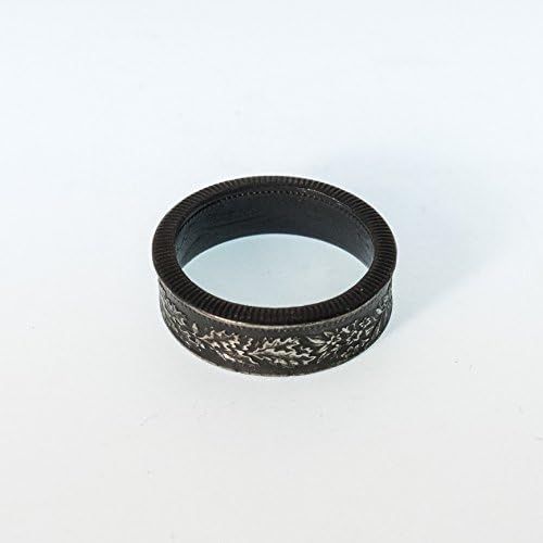 Dark Leaf, Coin Ring (size ~9.5us)
