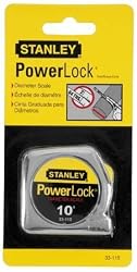Stanley Hand Tools 10ft. x .25in. PowerLock Pocket Tape Rule 33-115