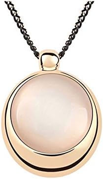 HelloAngela Lady "The Bright Moon" Korean Style Crystal Short Necklace(C3)