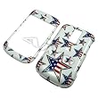 BlackBerry Bold 9000 Protector Hard Case Snap On Image Cover American Flag Stars
