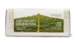 Seventh Generation Lunch Napkin, White Color, 1-ply, 250-Count Packs (Pack of 12)
