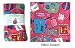 Cuddle Bug Quillow Fleece Blanket Throw with Pocket. Fabric pattern: Jet Setter