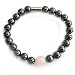 Magnetic Hematite Zodiac Bracelet ~ Taurus ~ ROSE QUARTZ