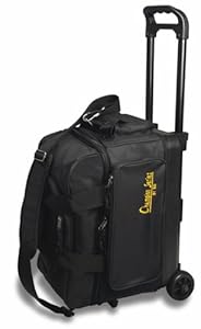 BSI Black 2 Ball Roller Bowling Bag