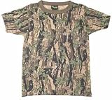 Kids Camouflage T-Shirt, Smokey Branch Camo, Large