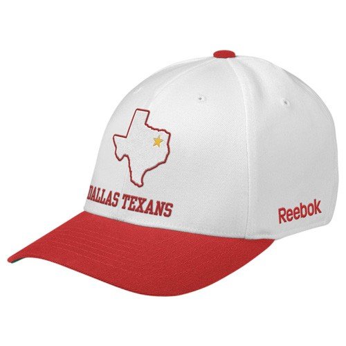 Reebok Kansas City Chiefs White 50th Anniversary Throwback Flex Fit Hat