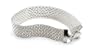 Sterling Silver 12mm Italian Mesh Bracelet, 7.5"