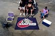 Samford Bulldogs 5'x6' Tailgater Floor Mat (Rug)