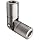 Lovejoy Size D4B Universal Joint, 3/8" Round Bore and 3/8" Round Bore, No Keyway, No Setscrew, 0.75" Outer Diameter, 2.68" Overall Length