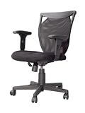 Monster Bedroom Swivel Armchair- Charcoal/ Black