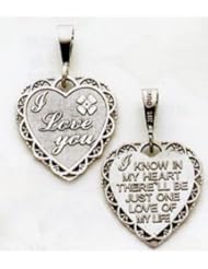 Love Heart Charm - D1072