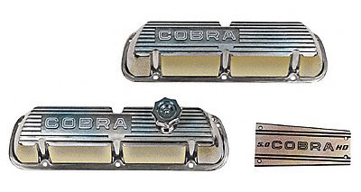 Ford Racing M6000D302 Polished Aluminum Valve Covers, 302 Engine