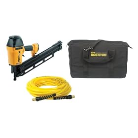 Bostitch Plastic Collated Framing Nailer with Free Bag and Hose by Bostitch