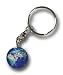 Keychains With Earth, Mars, Peace And Zipper Pulls