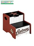 Product details for Guidecraft 11214 Houston Astros Storage Step-Up