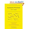 Speisekarten-W�rterbuch Deutsch-Englisch