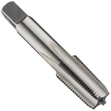 Union Butterfield 1546(NPTF) High-Speed Steel Pipe Tap, Uncoated (Bright) Finish, Round Shank with Square End