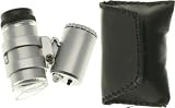 SE Mini 45X Brass Microscope w/ Illuminator