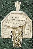 LogoArt Oklahoma State Cowboys 10K Gold Backboard Pendant