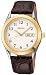 Seiko Gold Tone Stainless Steel Day/Date Mens Watch SGFA10