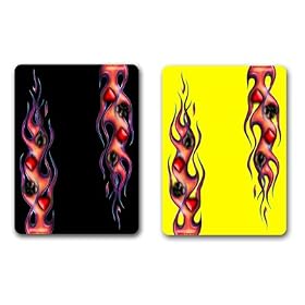 DB Black/Yellow 100% Plastic Playing Cards – 2 Decks