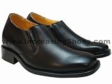 PN80012 - Height Increasing Elevator Shoes - Black - 3.5 Inches Taller