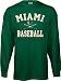 Miami Hurricanes Perennial Baseball Long Sleeve T-Shirt
