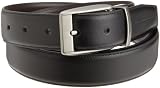 Perry Ellis Mens Pauly Big And Tall Belt, Black, 48 SP