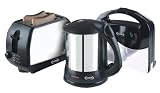 Haden 5434 kettle, toaster & sandwich toaster pack
