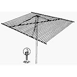 Household Essentials 3000 30-Line Outdoor Parallel-Style Clothes Dryer with Aluminum Arms