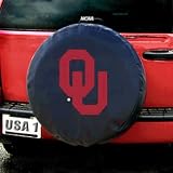 Oklahoma Sooners NCAA Spare Tire Cover (Black)