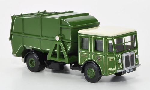 shelvoke Dewry garbage truck, Manchester Corporation - Cleansing Department , 1968, Model Car, Ready-made, Oxford 1:76