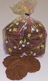 Gourmet Food : Scott's Cakes 1 lb. Chocoate Raspberry Shortbread Cookies in a Easter Chicks Bag