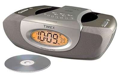 Timex Stereo CD Player Alarm Clock Radio T623T