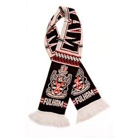 Fulham FC - Authentic Fan Scarf, Ships from USA