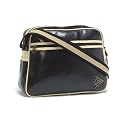 Dunlop Shoulder Flight Bag - Distressed Black / Stone