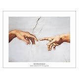 Michelangelo (Creation of Adam) Art Print Poster