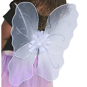 White Fairy Wings by Little Adventures