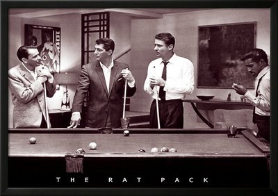 The Rat Pack Lamina Framed Poster Print, 35x25