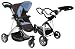 Baby : Baby Planet Max Pro 3-Wheel Travel System - Light Blue/Brown