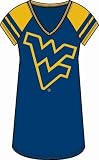 West Virginia Mountaineers Women's Jersey Style Nightshirt