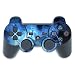 Blue Quantum Waves Design PS3 Playstation 3 Controller Protector Skin Decal Sticker