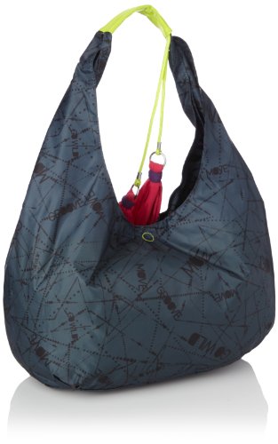 Zumba Fitness Fringetastic Tassel Satchel Bag, Dark N Dirty Slate, One Size