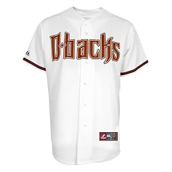 MLB Arizona Diamondbacks Replica Home Jersey, White
