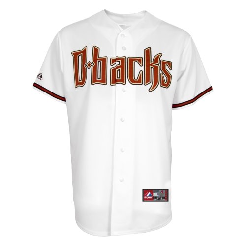 MLB Arizona Diamondbacks Replica Home Jersey, White, XL