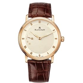 Click here to buy Blancpain Villeret Ultra Slim Power Reserve Mens Rose Gold Automatic Watch 4040-3642-55B by Blancpain.