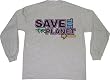 Save The Planet Go Green Adult Long Sleeve T-Shirt