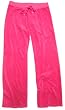 Juicy Couture Drawstring Pant / Track Pants / Loungers with Trim in Sweet Grenadine (Bright Pink) "Original Leg" Juicy Couture Drawstring Pant / Track Pants / Loungers with Trim in Sweet Grenadine (Bright Pink) "Original Leg"