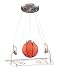 ELK Lighting 5099/1 Novelty Hoops Kids Ceiling Light, Satin