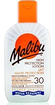 Malibu High Protection Sun Lotion - Water Resistant Sunscreen SPF30 200ml